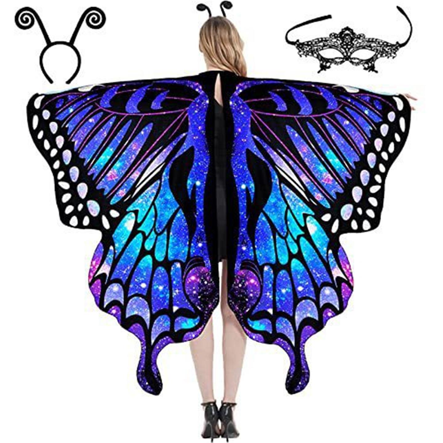 Ethnic Wear Fashion Brand - Costume de cape dégradée pour Halloween,
