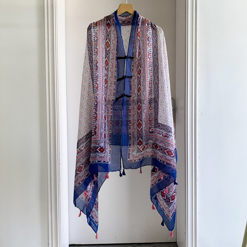 Go Ethnic Fashion - Nouveau châle Paisley de Style ethnique