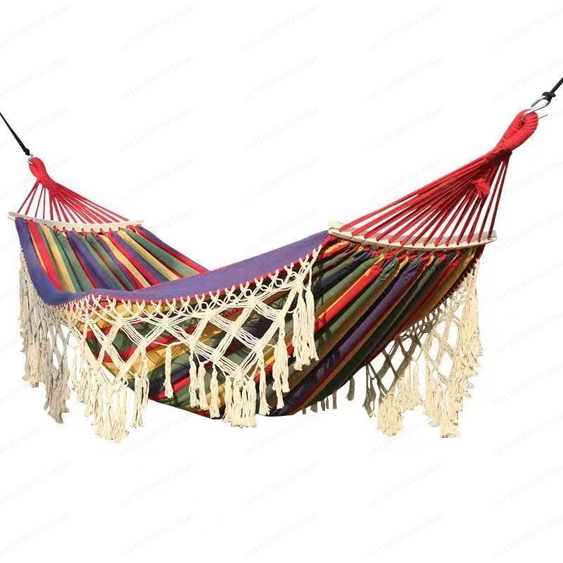 Ethnic Styling Tips - Hamac à franges de style bohème,