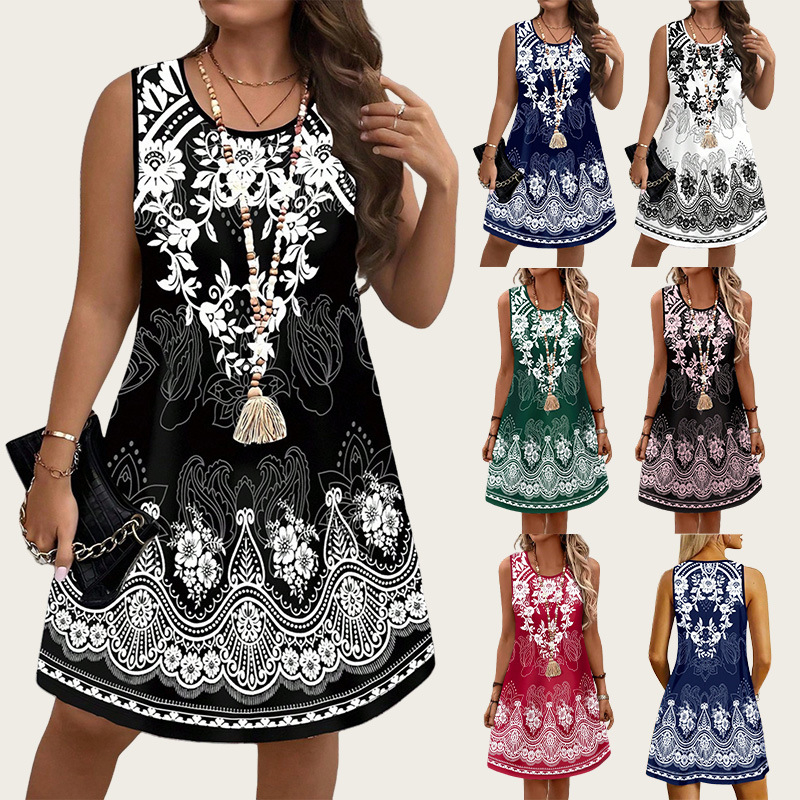 Ethnic Fashion Clothing - Robes d'été 2026 style ethnique vintage