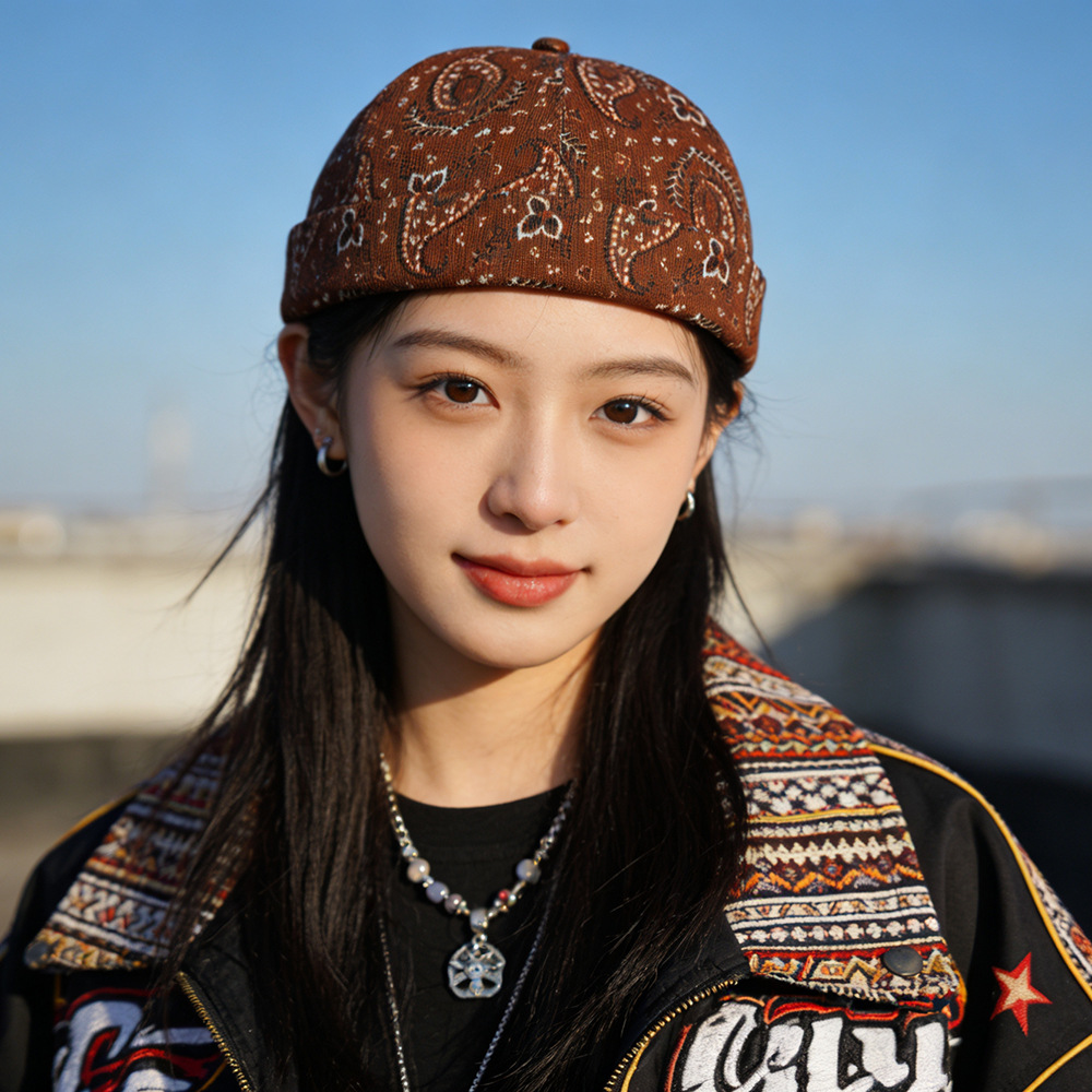 Go Ethnic Fashion - Chapeau rétro Paisley Yapi Guapi pour