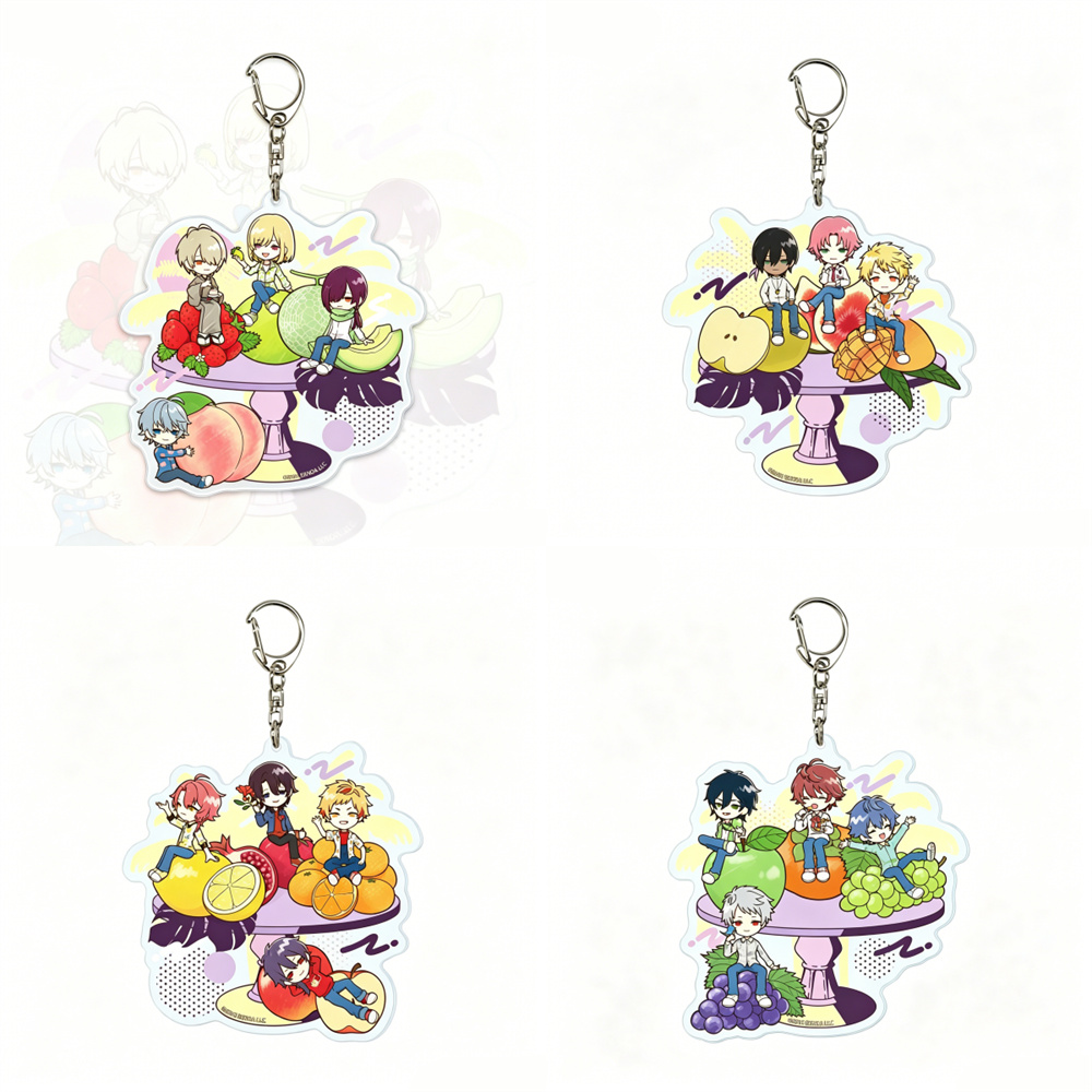 Ethnic Fashion Model - Porte-clés en acrylique de 6 cm,