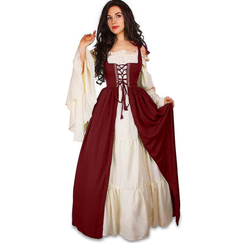 Robe médiévale Renaissance ave - Ethnic Fashion Clothing avis et prix