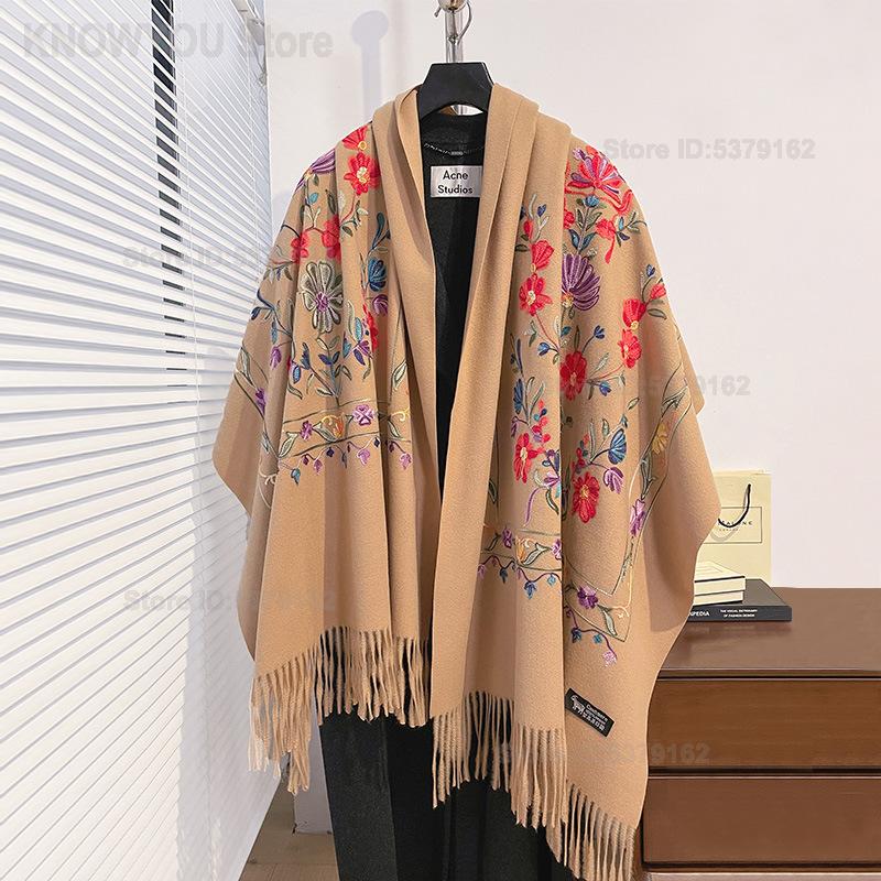 Châle rétro pour femme en imit - Go Ethnic Fashion avis et prix