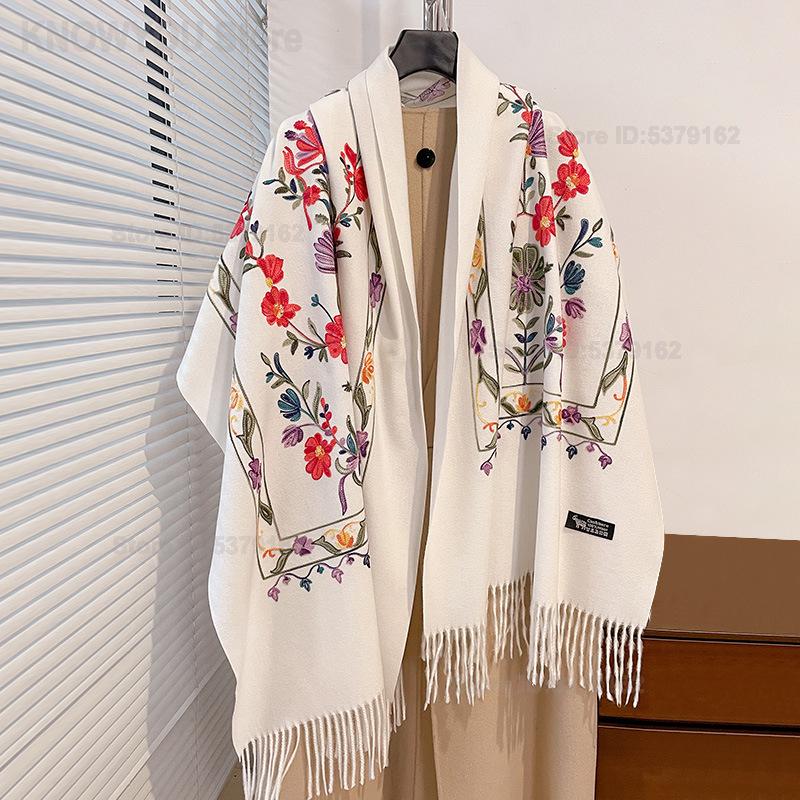 Châle rétro pour femme en imit - Go Ethnic Fashion avis et prix
