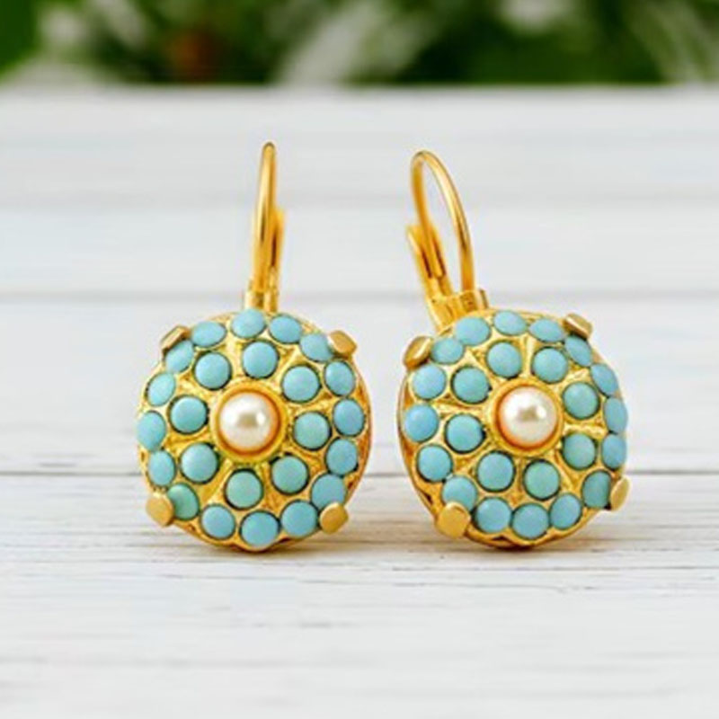 Boucles d'oreilles pendantes v - Ethnic Fashion Wear For Women avis et prix
