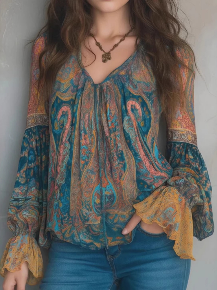 Chemisiers ethniques vintage b - Ethnic Fashion Clothing avis et prix