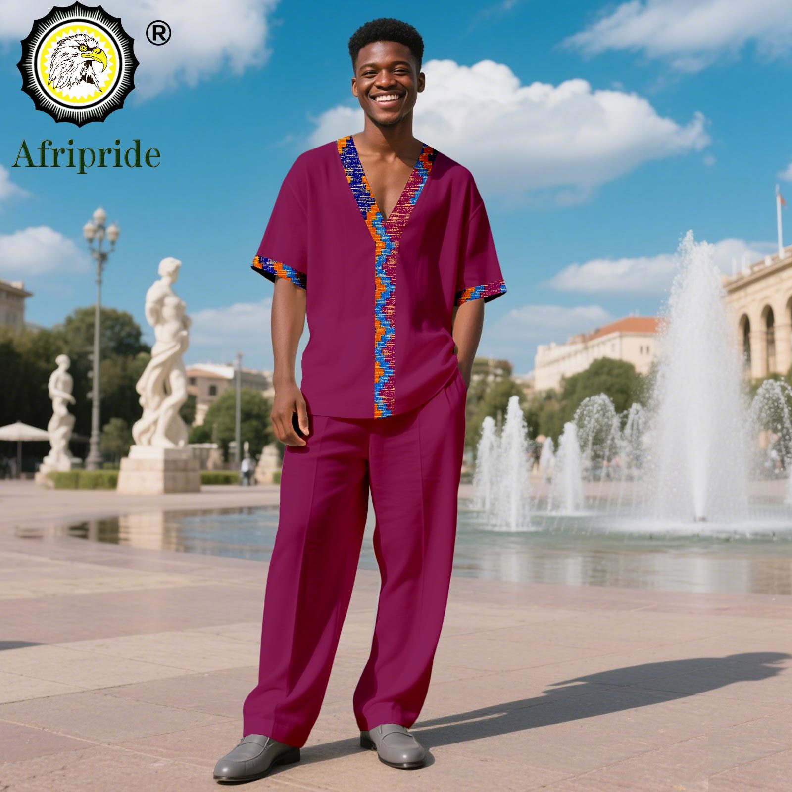 Costumes africains pour hommes - African Ankara Print avis et prix