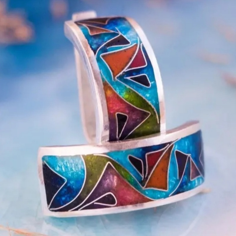 Boucles d'oreilles créoles eth - Ethnic Fashion Wear For Women avis et prix