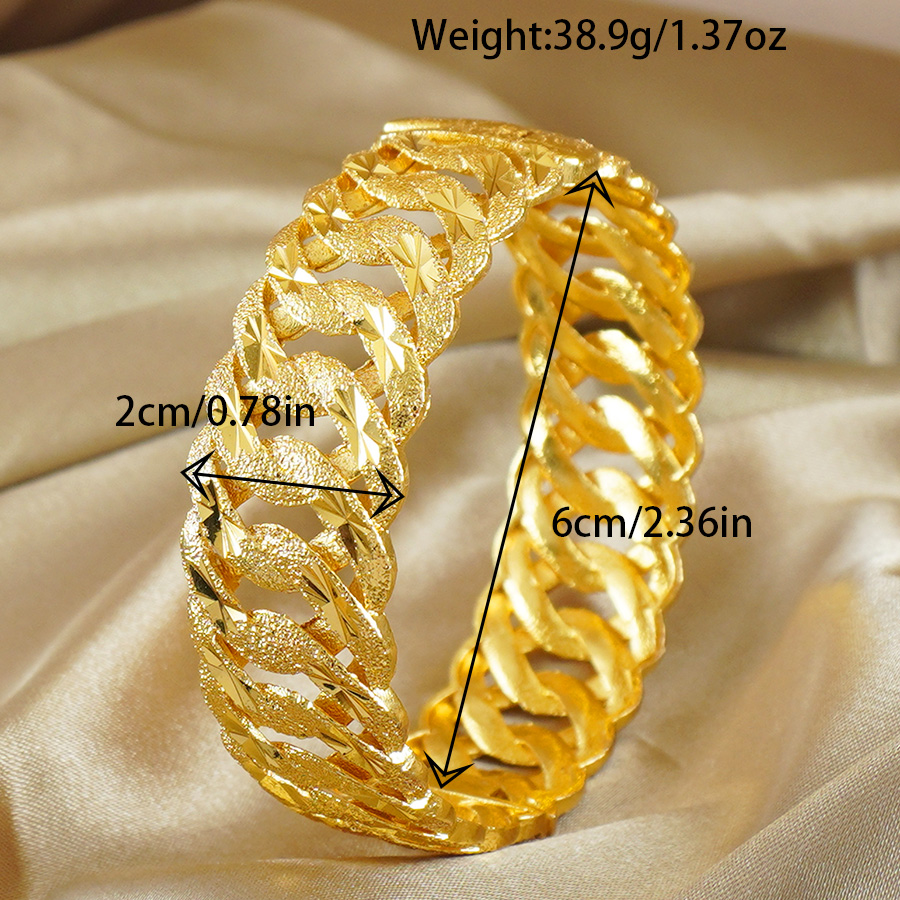 Bracelet cubain ouvrable rétro - Ethnic Fashion Wear For Women avis et prix