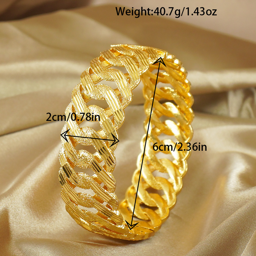 Bracelet cubain ouvrable rétro - Ethnic Fashion Wear For Women avis et prix