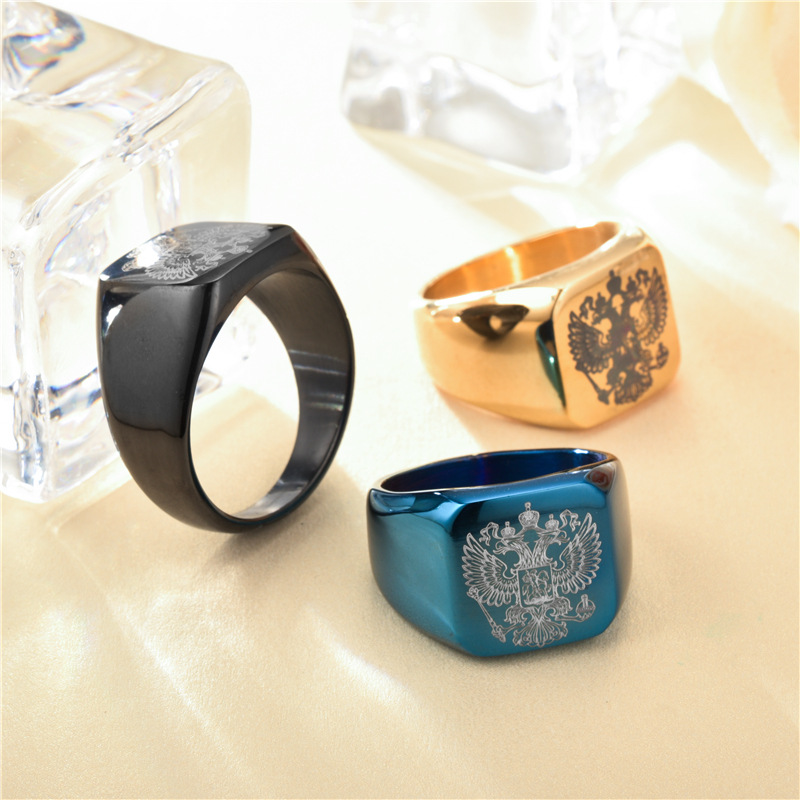Bague en acier inoxydable 316L - Ethnic Wear Men'S Fashion avis et prix