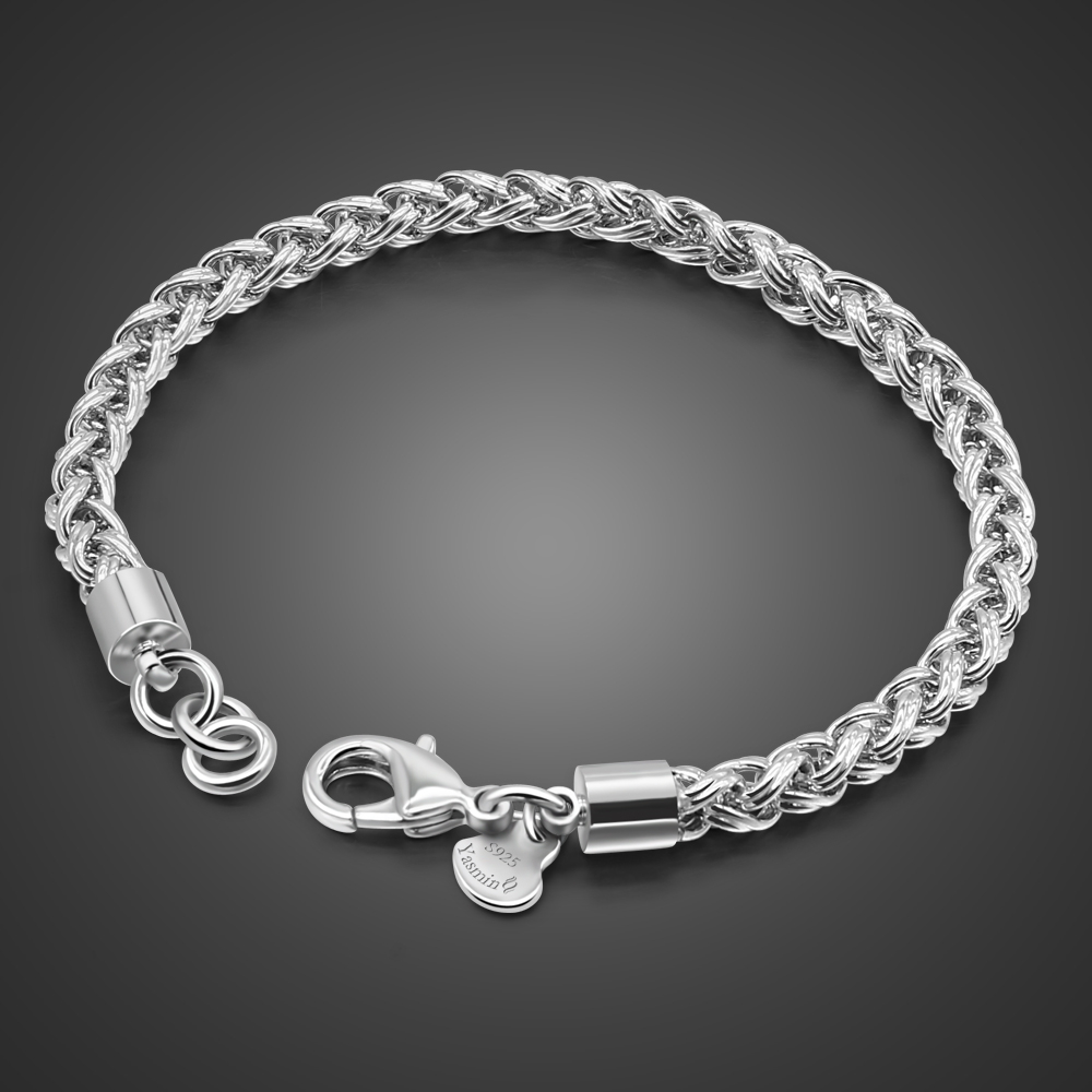 Bracelet en argent sterling 92 - Ethnic Wear Men'S Fashion avis et prix