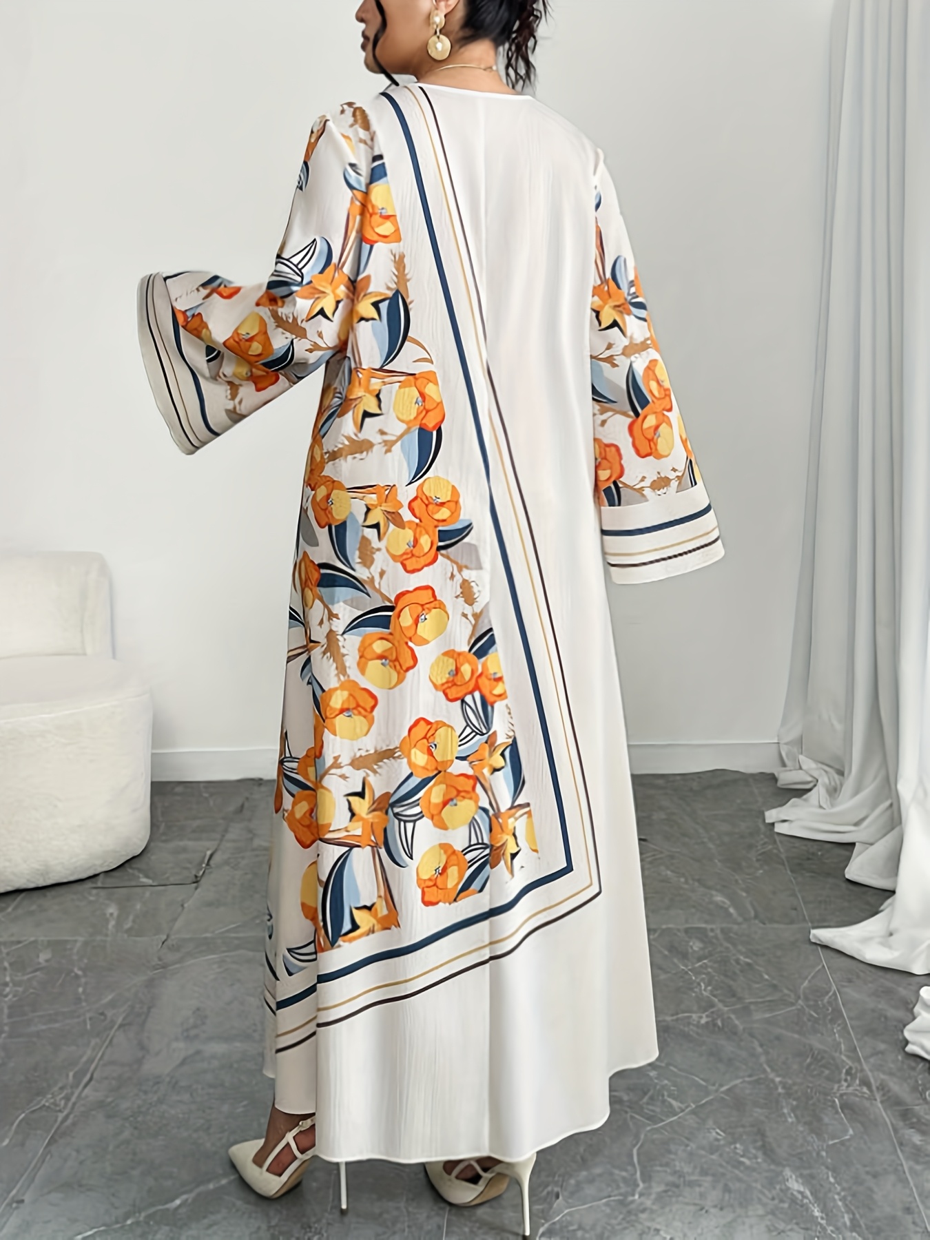 Robe longue pour femmes grande - Ethnic Fashion Clothing avis et prix