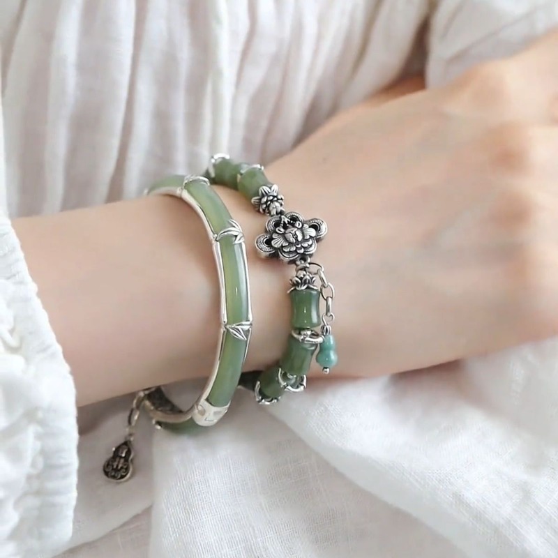Nouveau Bracelet Perlé en Bamb - Ethnic Fashion Wear For Women avis et prix