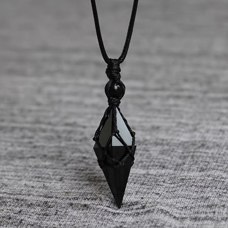Collier pendentif en cristal d - Ethnic Wear Men'S Fashion avis et prix