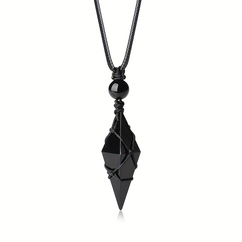 Collier pendentif en cristal d - Ethnic Wear Men'S Fashion avis et prix