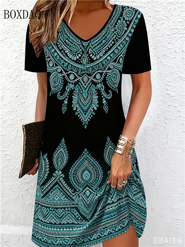 Robes ethniques vintage imprim - Ethnic Fashion Clothing avis et prix
