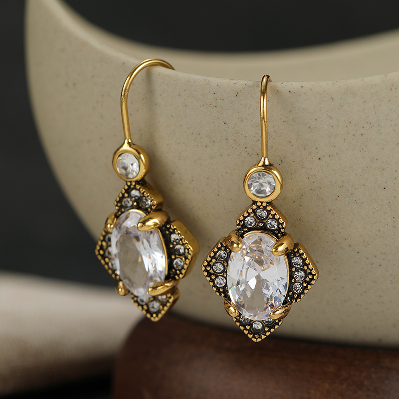 Boucles d'oreilles pendantes v - Ethnic Fashion Wear For Women avis et prix