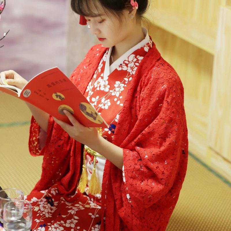 Cardigan Kimono Haori de Style - Haori Japanese Jacket avis et prix