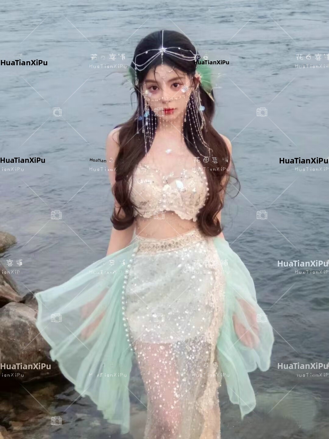 Costume de princesse sirène 20 - Ethnic Fashion Definition avis et prix